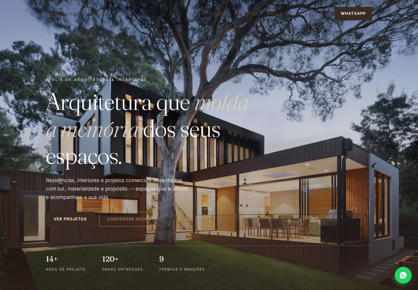 Projeto conceitual Martins Arquitetura