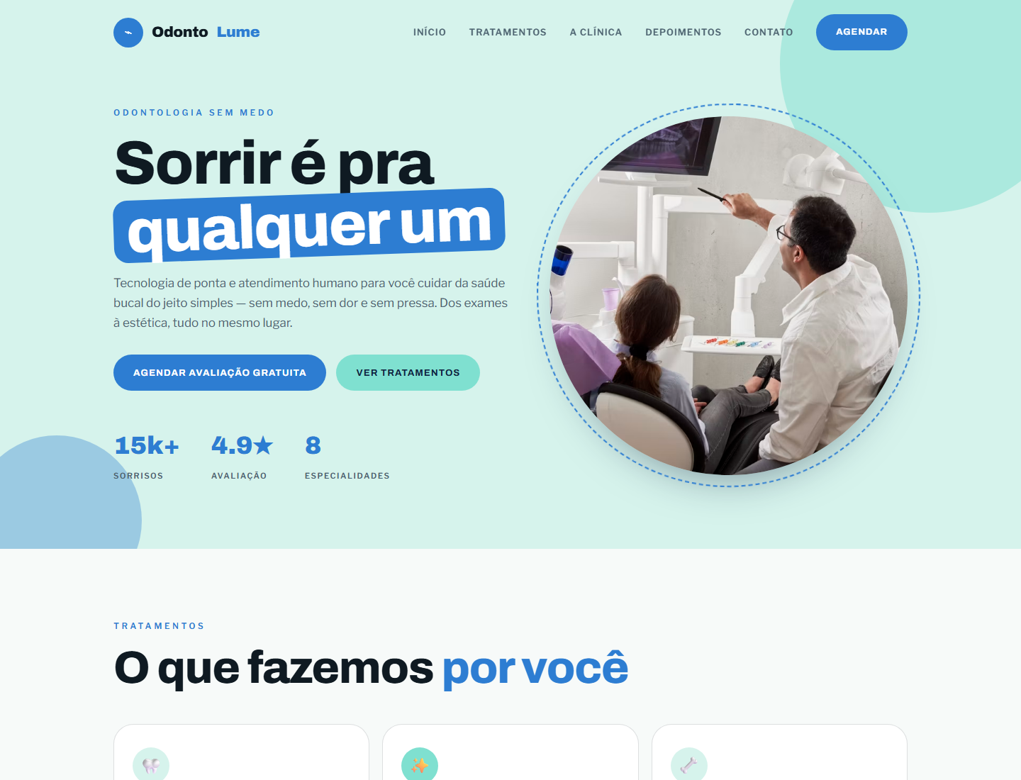 Projeto conceitual OdontoLume