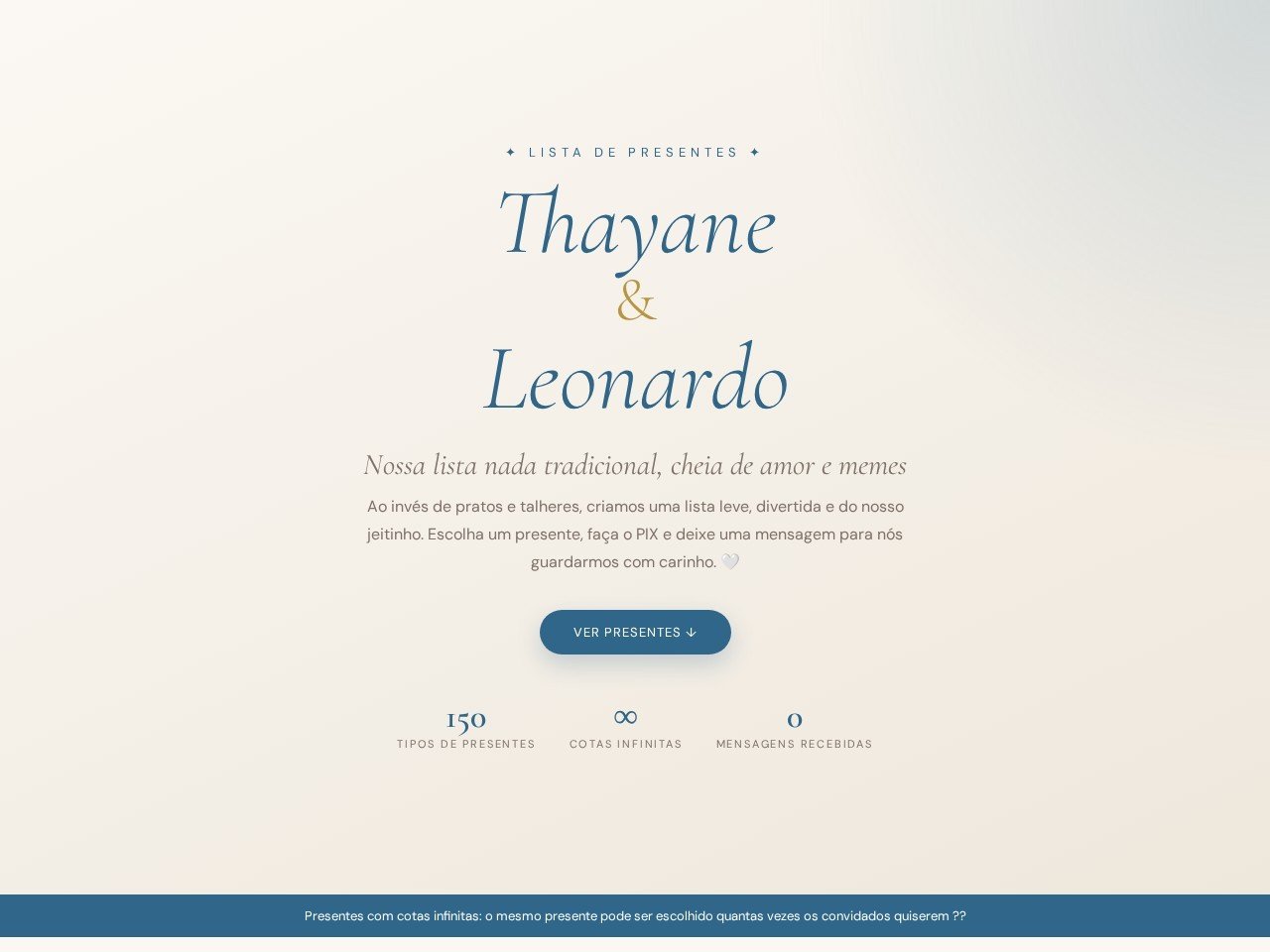 Site Leo e Thay